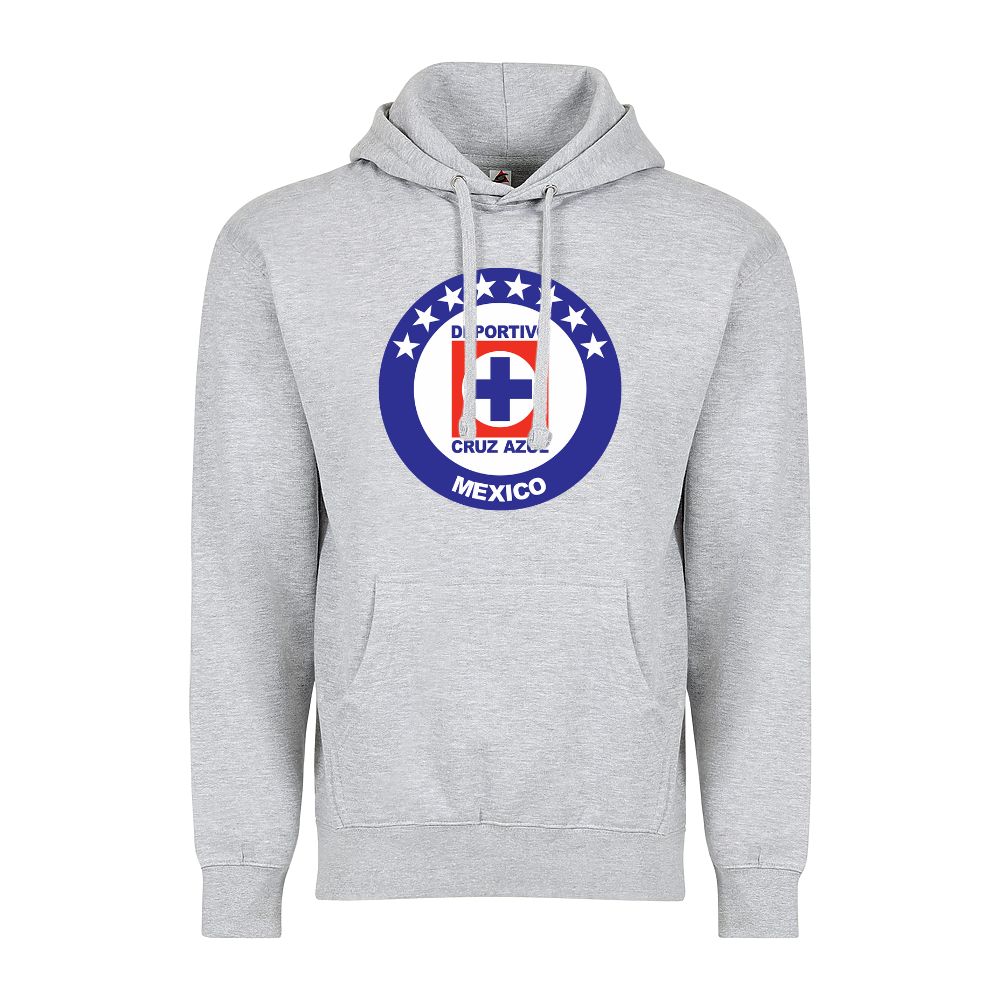 Soccer Adult Pullover Hoodie, Heather Grey 80/20 Fleece, Men's Fan Apparel