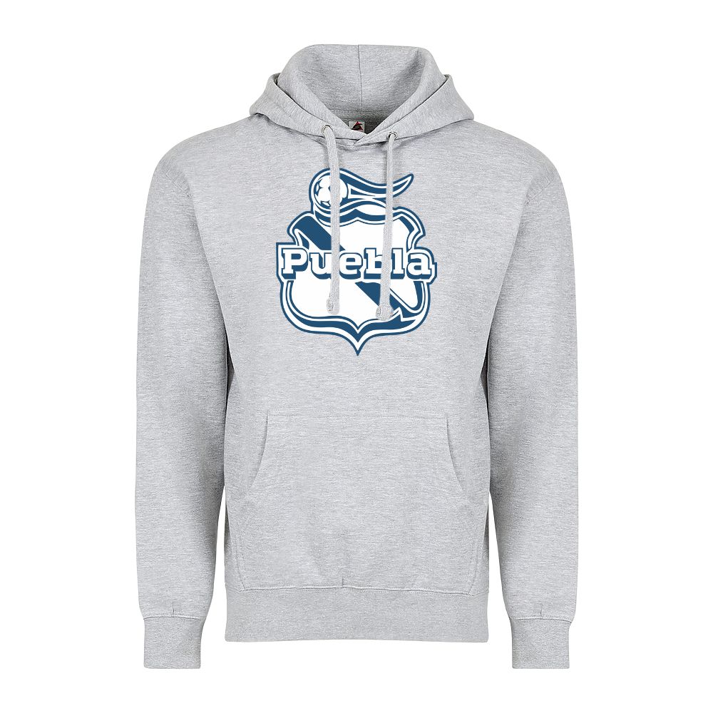 Soccer Adult Pullover Hoodie, Heather Grey, 80/20 Fleece, Men's Fan Apparel