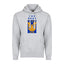 Soccer Adult Pullover Hoodie, Heather Grey, 80/20 Fleece, Men's Fan Apparel