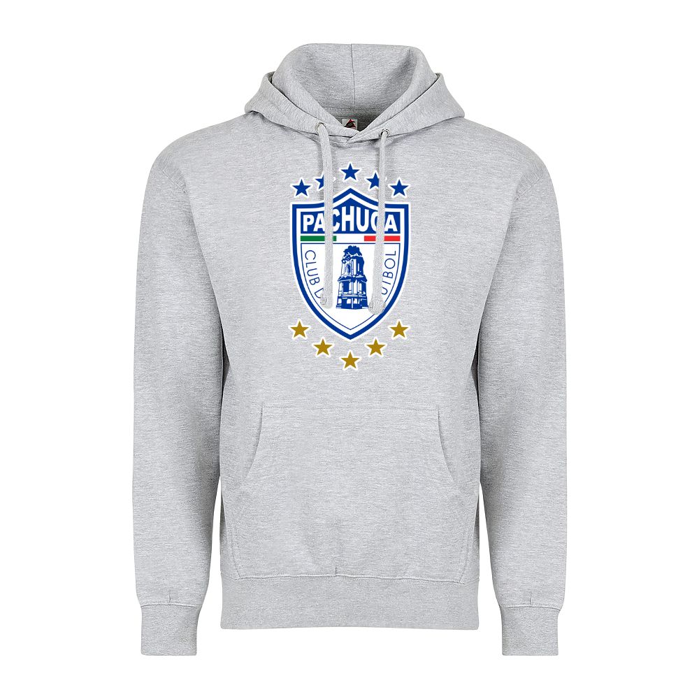 Soccer Adult Pullover Hoodie, Heather Grey, 80/20 Fleece, Men's Fan Apparel