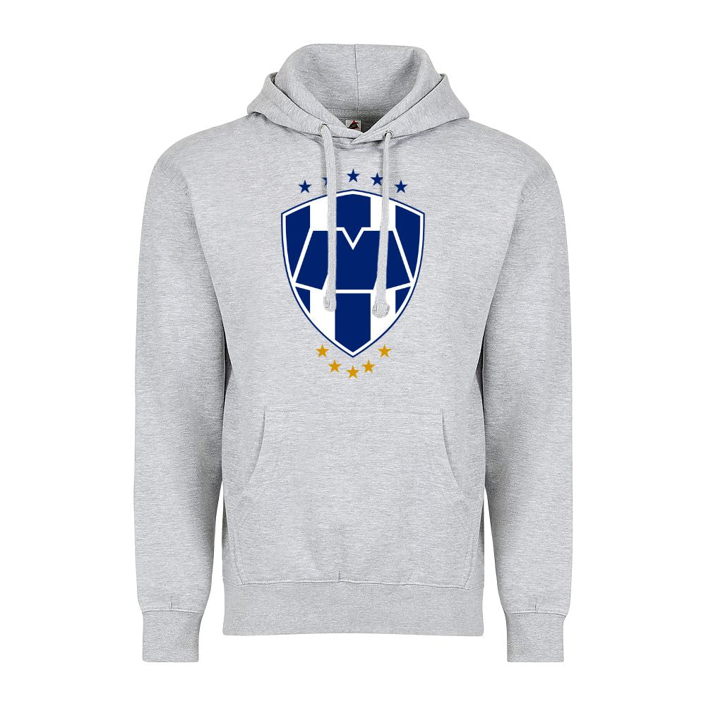 Soccer Adult Pullover Hoodie, Heather Grey, 80/20 Fleece, Men's Fan Apparel