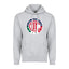 Soccer Adult Pullover Hoodie, Heather Grey, 80/20 Fleece, Men's Fan Apparel