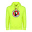 Soccer Adult Pullover Hoodie, Safety Green Color , 80/20 Fleece, Men's Fan Apparel