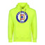 Soccer Adult Pullover Hoodie, Safety Green Color, 80/20 Fleece, Men's Fan Apparel