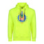 Soccer Adult Pullover Hoodie, Safety Green Color, 80/20 Fleece, Men's Fan Apparel
