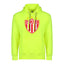 Soccer Adult Pullover Hoodie, Safety Green Color , 80/20 Fleece, Men's Fan Apparel