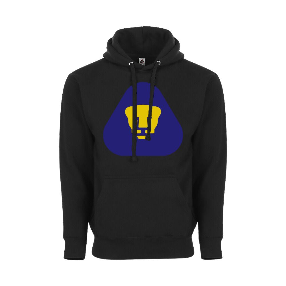 Soccer Adult Pullover Hoodie, Black Color, 80/20 Fleece, Men's Fan Apparel