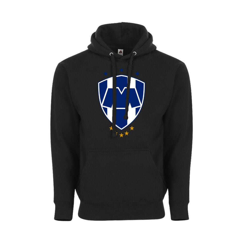 Soccer Adult Pullover Hoodie, Black Color, 80/20 Fleece, Men's Fan Apparel