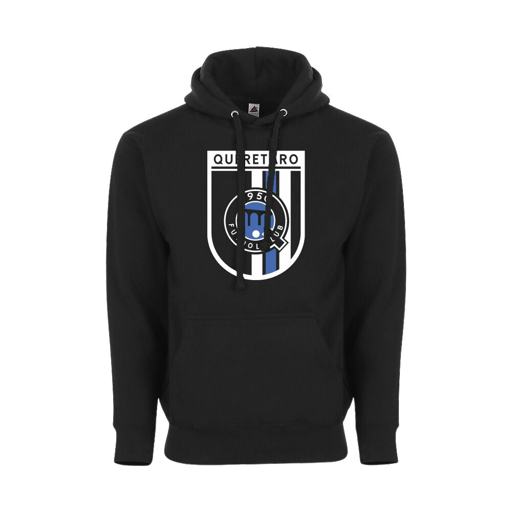 Soccer Adult Pullover Hoodie, Black Color, 80/20 Fleece, Men's Fan Apparel