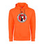 Soccer Adult Pullover Hoodie, Safety Orange Color, 80/20 Fleece, Men's Fan Apparel