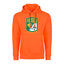 Soccer Adult Pullover Hoodie, Safety Orange Color, 80/20 Fleece, Men's Fan Apparel