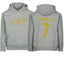 Kids/Youth CR7 Ronaldo #7 Pullover Hoodie with Kangaroo Pocket - Comfortable & Stylish Sportswear