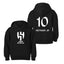 Kids/Youth Neymar Jr. #10 Pullover Hoodie with Kangaroo Pocket - Comfortable & Stylish Sportswear-With Front and Back Design
