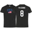 Kids USA Flag T-Shirt – McKennie #8 – Youth Cotton Tee