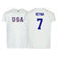 Kids USA Flag Reyna #7 Youth Cotton T-Shirt