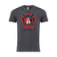 Atlas Papá Chingón T-Shirt – Rojinegro de Corazón, Siempre Campeón Soccer Fan Tee for Men