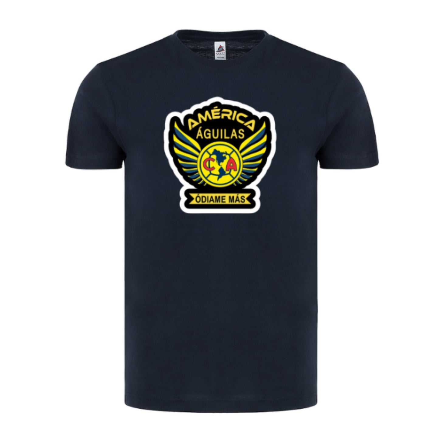Club America Soccer Fan Graphic T-Shirt - 100% Cotton Short Sleeve Unisex Tee for Men and Women