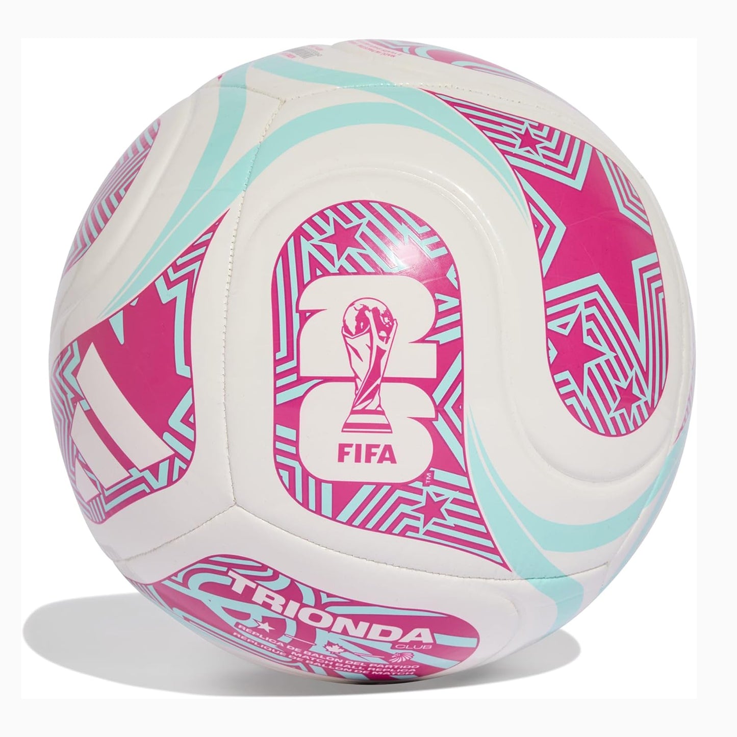 adidas FIFA World Cup 26 Trionda Soccer Ball JD8064 – official match-quality football designed for precision, durability, and performance