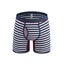 Men's Striped Comfort Breathable Boxer Briefs