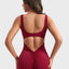 Women's Shoulder Strap Backless Slim Fit Hip Lifting Yoga Jumpsuit