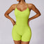 Women's Fashion Casual Hollow-out Beauty Back Seamless Yoga Jumpsuit