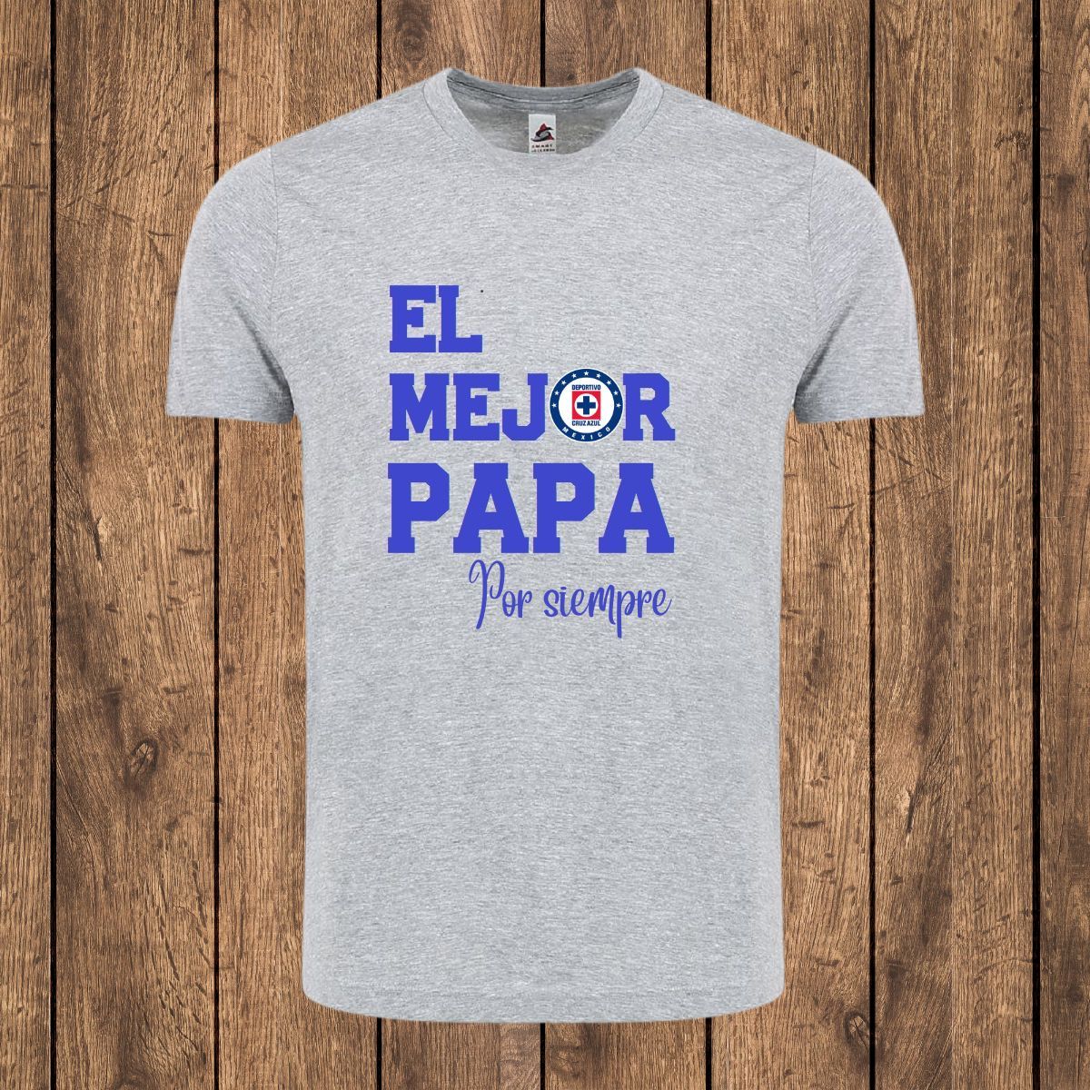 Men's Cruz Azul El Mejor Papá Por Siempre T-Shirt