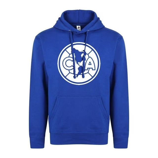 Club America Adult Pullover Hoodie - Aguilas del America Royal Blue Hoodie - Fan Apparel