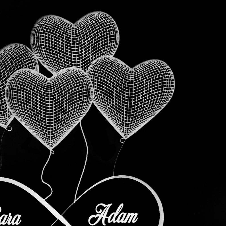 Personalized Valentine's Day Gift LED Art Light Ideas