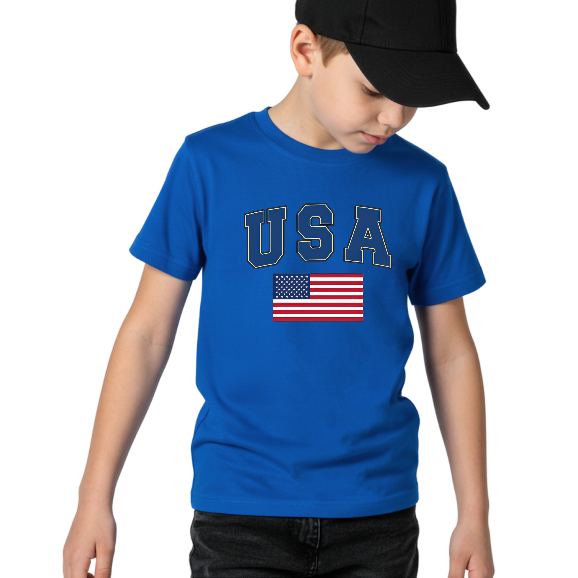 USA Kids T-Shirt – Youth Unisex Tee