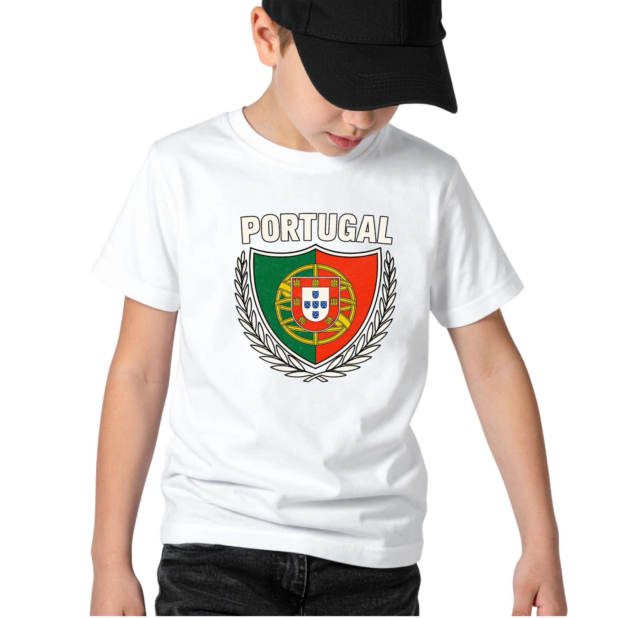 Portugal Kids T-Shirt – Youth Unisex Tee