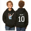 Kids/Youth Messi #10 "GOAT" Pullover Hoodie