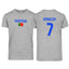 Adult Unisex Portugal Flag Ronaldo #7 Short Sleeve T-Shirt – Classic Fit & Bold Design