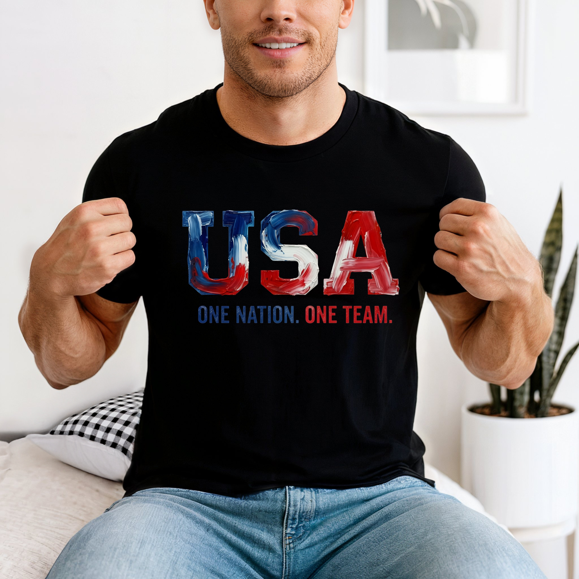 USA T-Shirt Adult Unisex