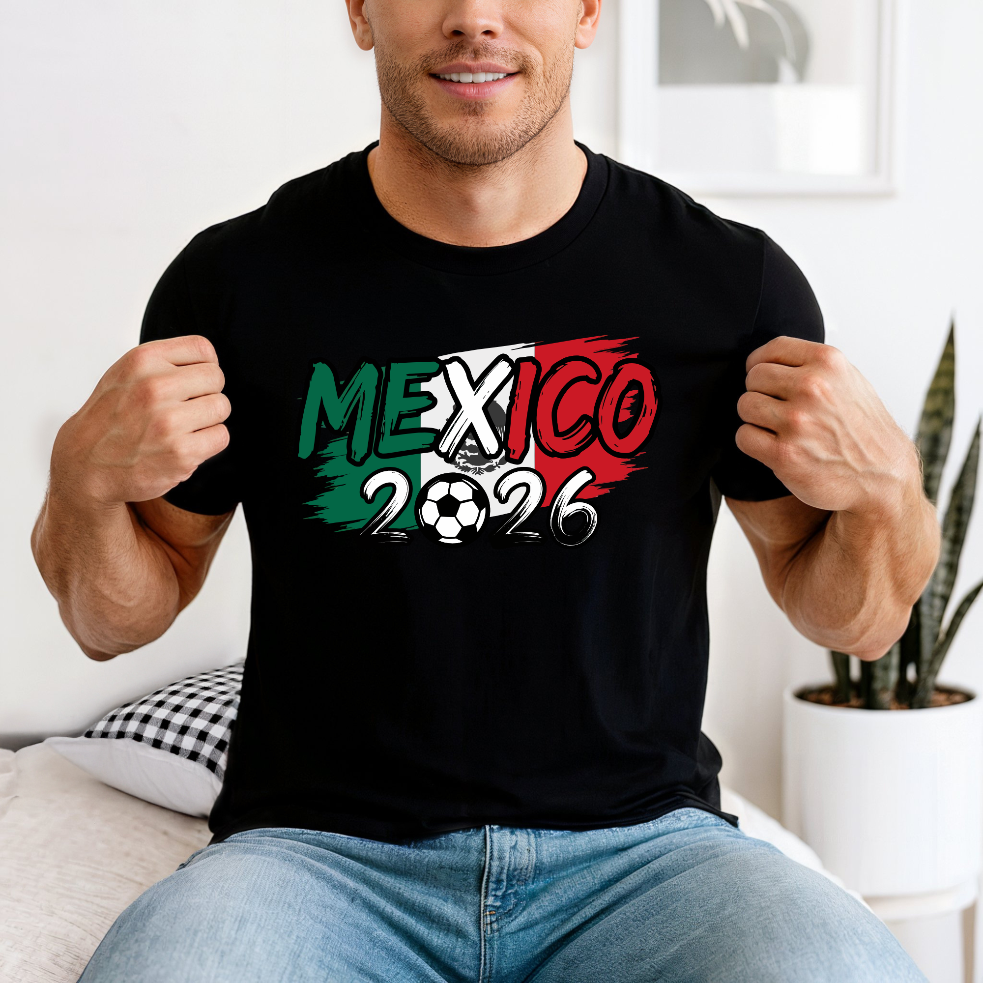 México T-Shirt Adult Unisex México Tee