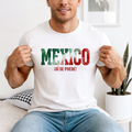 México T-Shirt Adult Unisex Tricolor tee