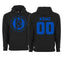 Customizable Cruz Azul Adult Comfort Pullover Hoodie - Soccer Fan Apparel for Men