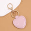 PU Leather Heart Alloy Key Chain